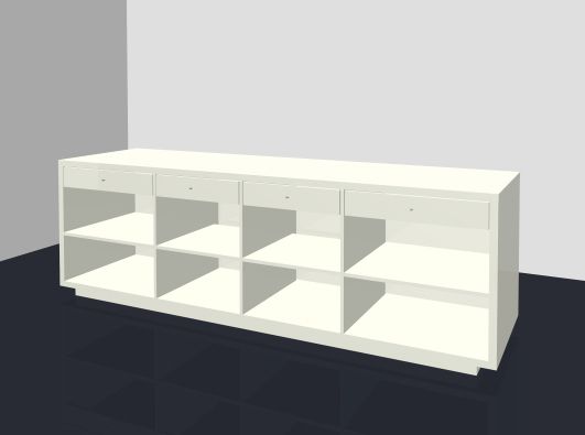 Toonbank Sense 2,7m