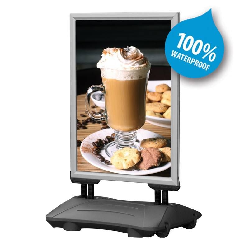 Windpro Stoepbord A0 (84.1 x 118.9 cm) aluminium