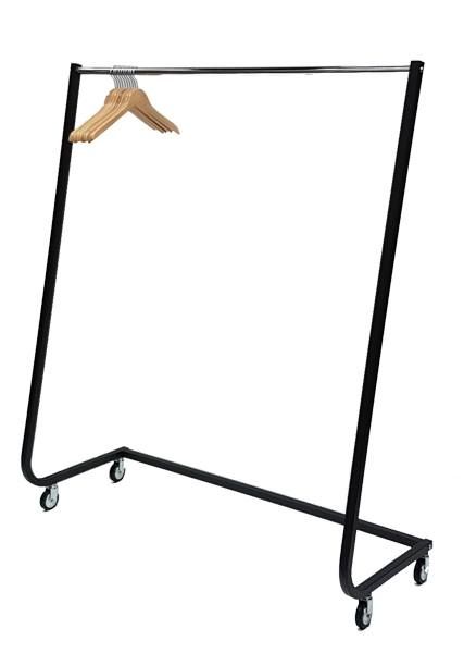 Design kledingrek zwart 164 cm hoog