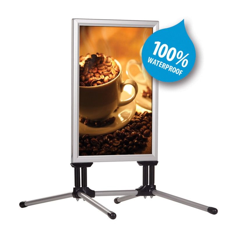 Swingpro Stoepbord A1 (59.4 x 84.1 cm) aluminium