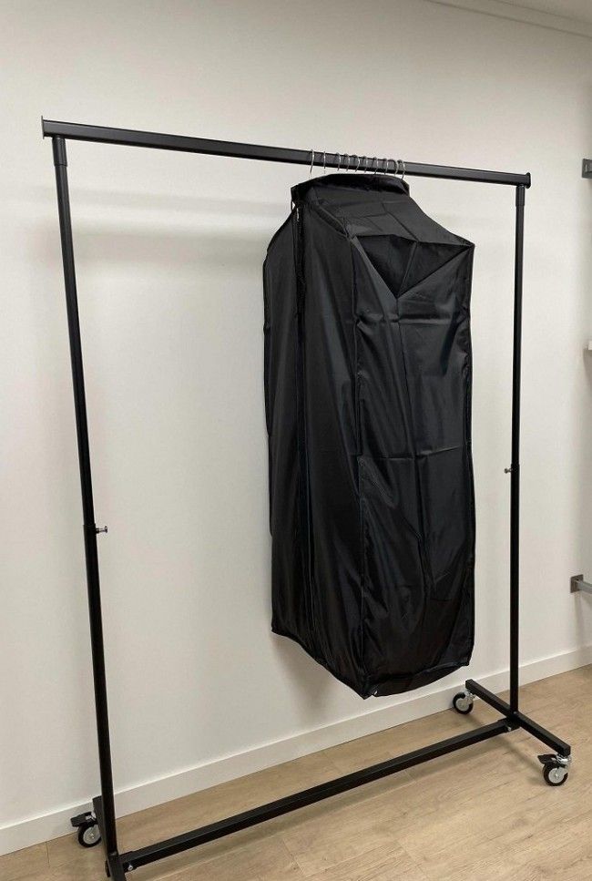 Kleding collectiehoes L 130cm zwart.