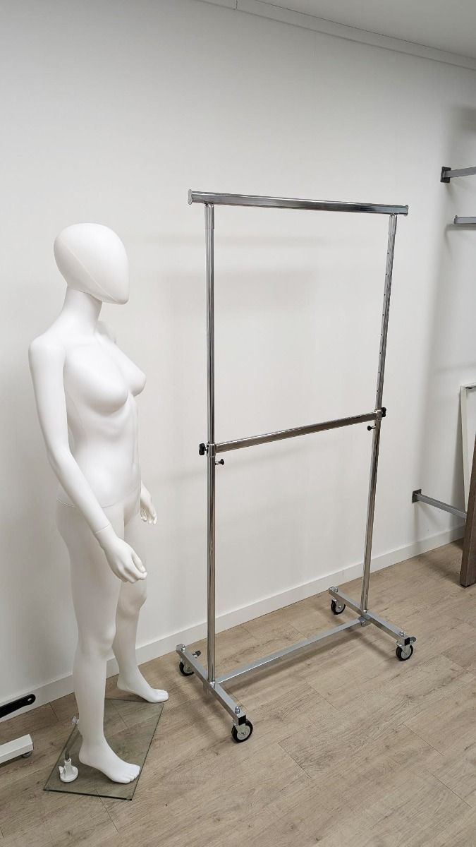 Vouwrek met dubbele ligger 100cm