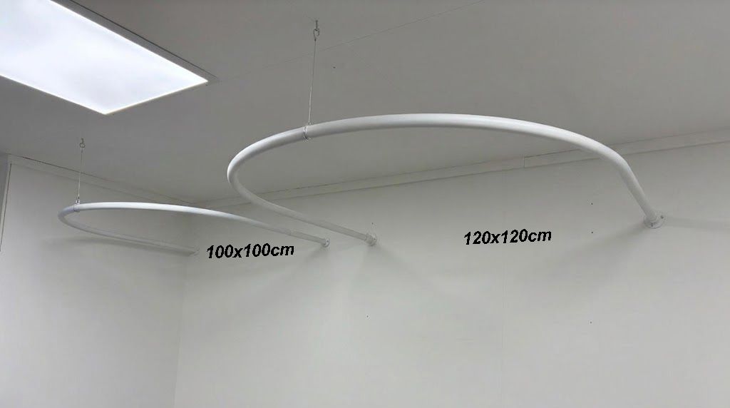 Paskamer XL WIT 120 x 120 cm