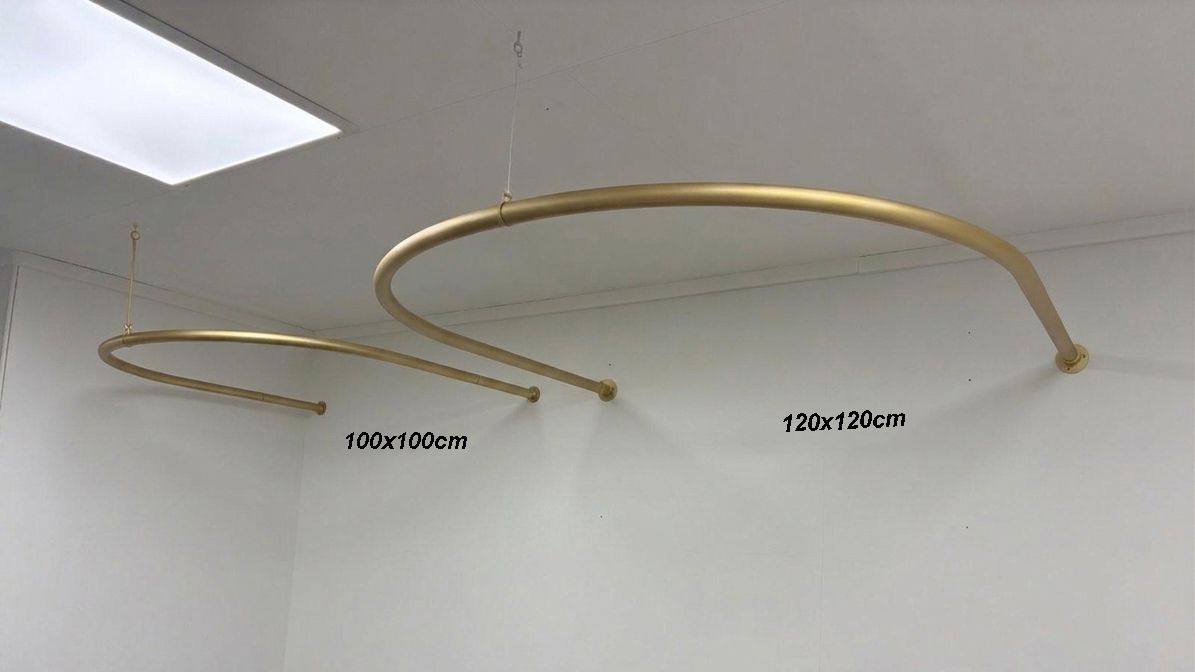 Paskamer XL GOUD 120 x 120 cm