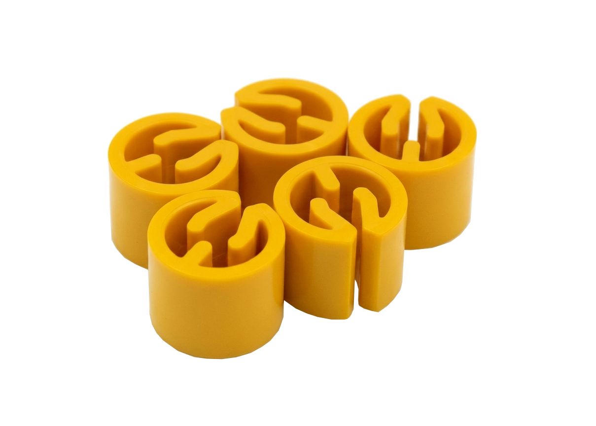 Kleurringen kledinghangers
