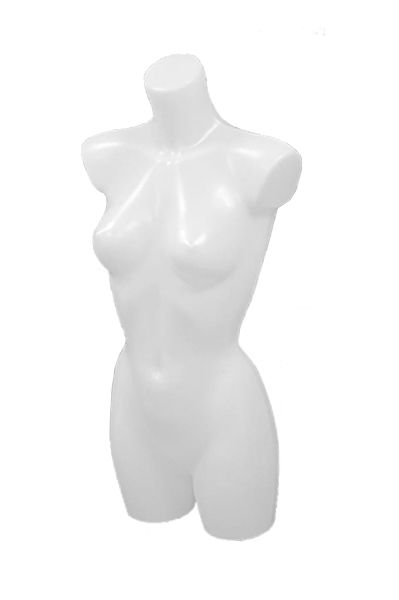 Dames torso wit