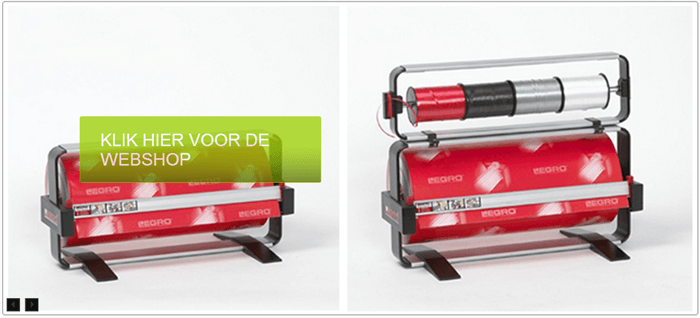 Cadeaupapier houder cadeaupapier houder