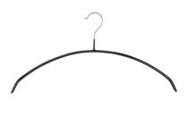Antislip kledinghanger B40 cm boogmodel Zwart