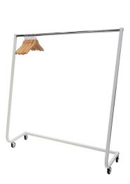 Design kledingrek wit 164 cm hoog