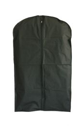 Enkele kledinghoes L 100cm met rits zwart