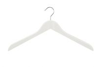 Geknikte hanger 44 cm wit gelakt hout