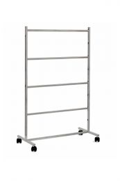 Kledinghangerrek B84 x H130 cm Chroom