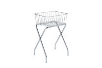 Mand B55 x D45 x H70 cm chroom