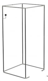 Mobiele paskamer 200x90x90 cm 