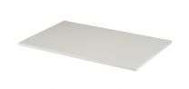 Wandrek rail wit dubbele perforatie per paar 150cm lang