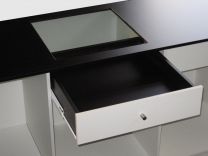 Vitrine voor in toonbank