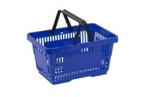 Winkelmand Blauw 30 liter