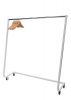 Design kledingrek wit 164 cm hoog