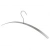 RVS kledinghanger plat metaal garderobe 46cm