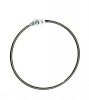 Sjaal-riem ring 12 cm verzinkt