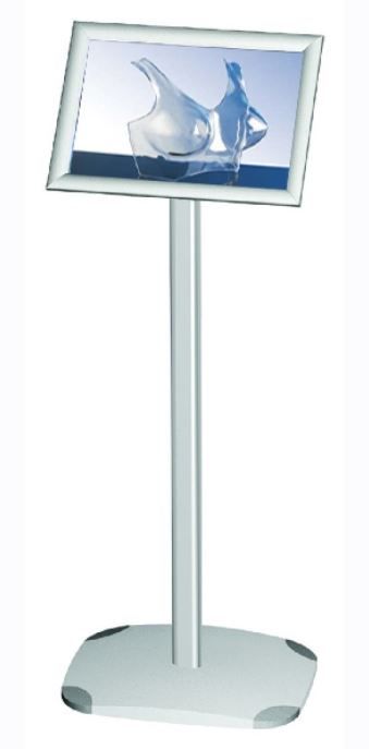 Folderstandaard A4/A3 100 cm hoog