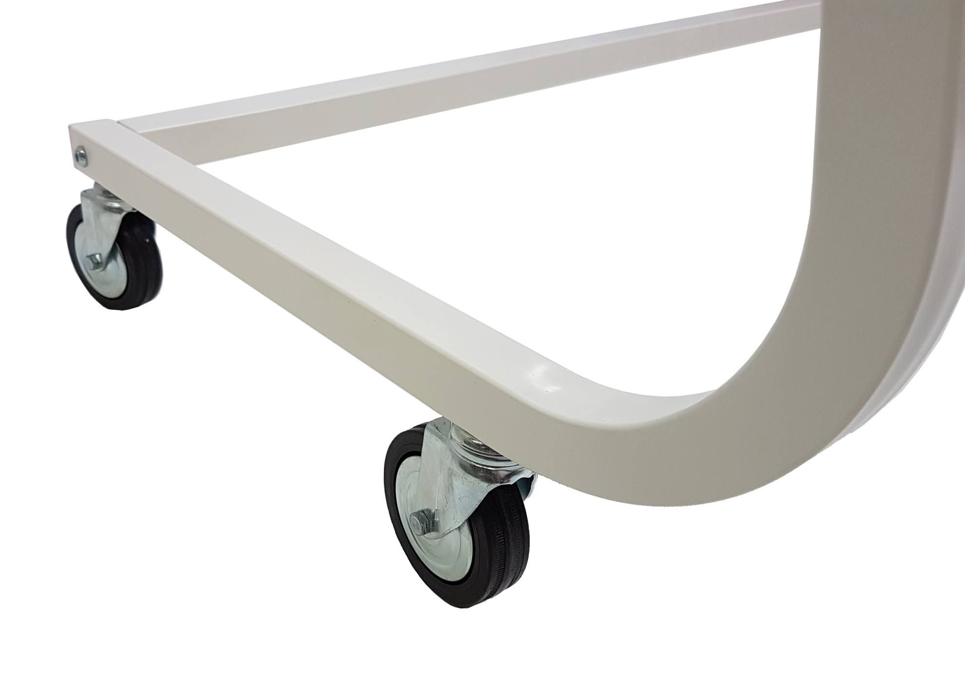 Design kledingrek wit 164 cm hoog