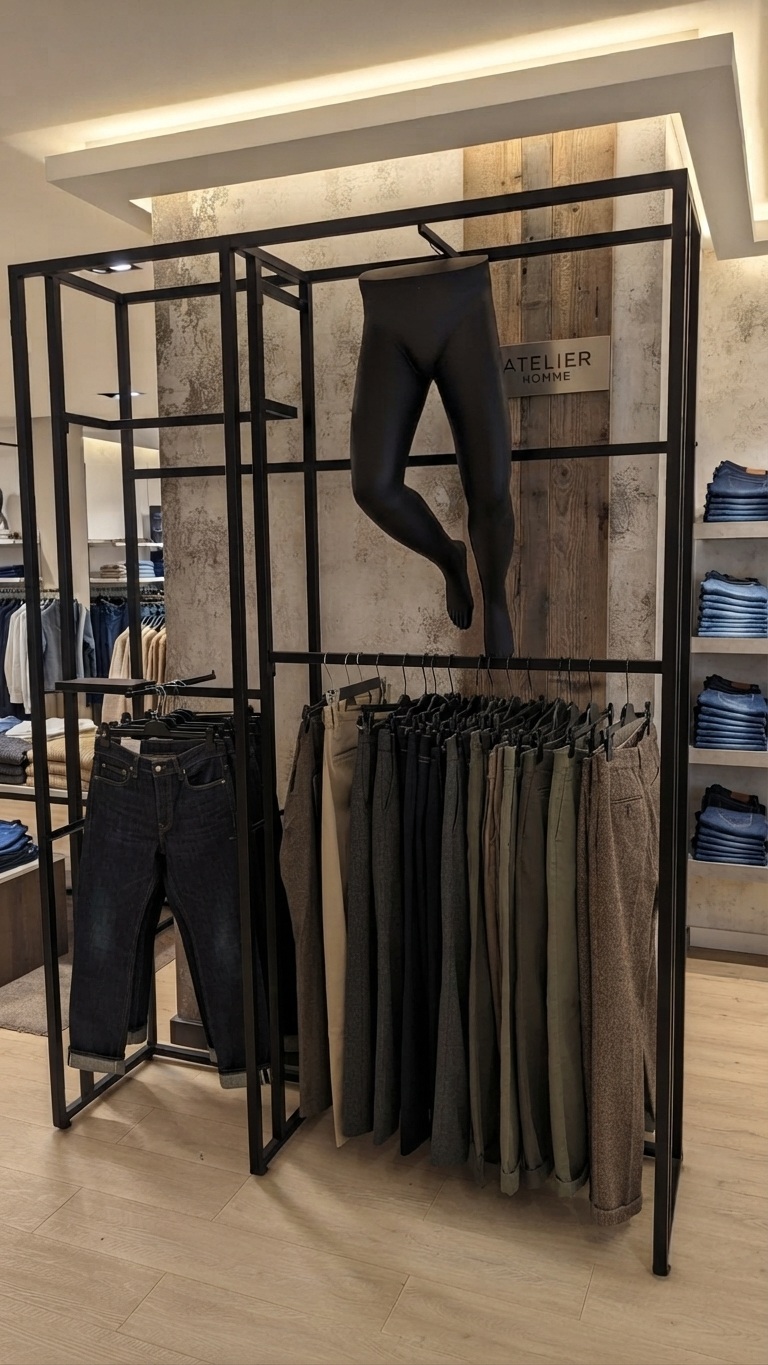 MODUREK Winkelstelling 100 cm zwart