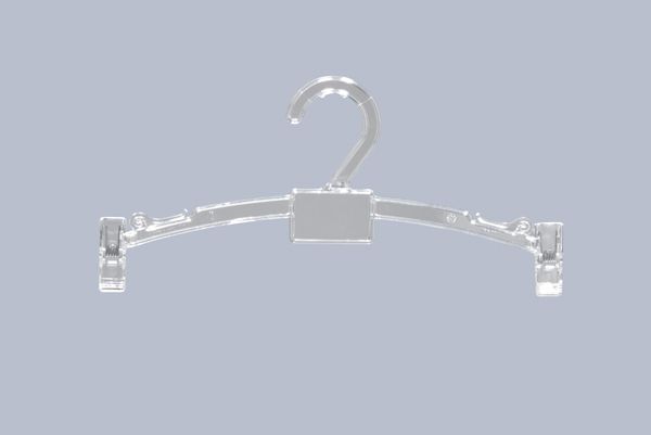 Lingerie klemhanger 20 cm Transparant