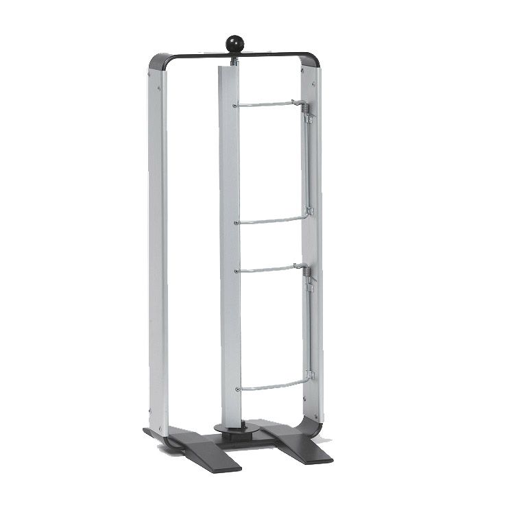 Papierrolhouder verticaal Legro hoogte 100cm leeg