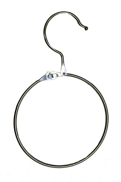 Sjaal-riemen ring 12 cm met haak dicht