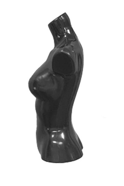 Dames torso kort zwart