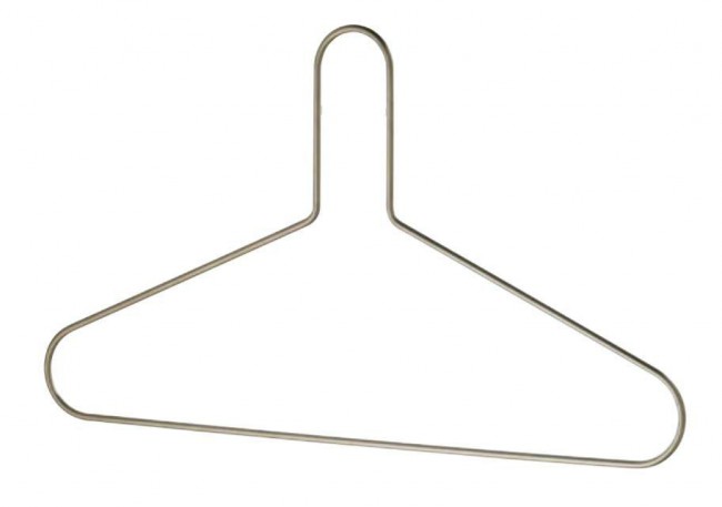Hotel hanger met vaste haak